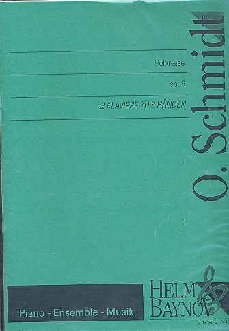 Polonaise op.9 fr 2 Klaviere zu 8 Hnden