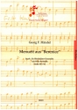 Menuett aus Berenice fr Blechblser-Ensemble