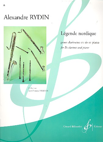 Lgende nordique pour clarinette en sib et piano