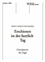 Erschienen ist der herrlich Tag Choralpartita fr Orgel