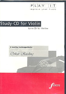 6 leichte Vortragsstücke für Violine und Klavier Playalong-CD