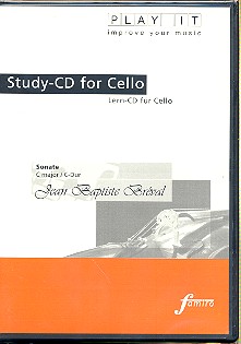 Sonate C-Dur für Violoncello und Klavier Playalong CD Play it - improve your music