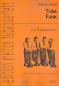 Tuba Funk fr 4 Tuben (Posaunen, Baritone, Tenorhrner) Partitur und Stimmen