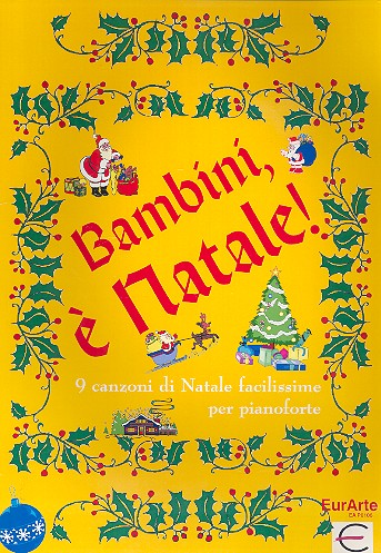 Bambini  Natale 9 canzoni di Natale facilissime per pianoforte