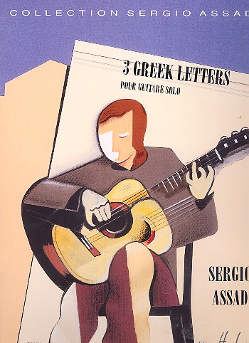3 Greek Letters pour guitare solo