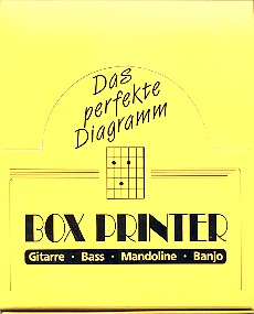 Boxprinter Display 12 Griffbrettstempel fr Gitarre