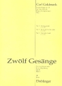 12 Gesnge op.18 Band 1 fr tiefe Stimme und Klavier