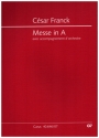 Messe A-Dur op.12 fr Soli, Chor, Orchester und Orgel ad lib. Studienpartitur