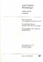 4 elegische Gesnge op.128 Band 2 fr hohe Stimme und Orgel Over, Berthold, ed