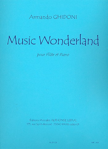 Music Wonderland pour flte et piano