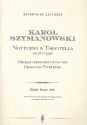 Notturno und Tarantella op.28 fr Violine und Orchester Studienpartitur