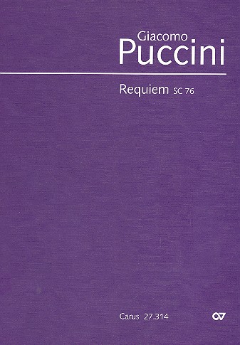 Requiem SC76 fr gem Chor (STB), Viola und Orgel, Partitur