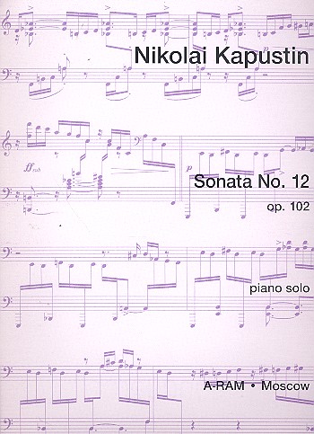 Sonata no.12 op.102 for piano solo