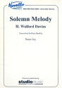 Solemn melody for brass band, score+parts