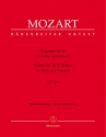 Konzert D-Dur KV271a fr Violine und Orchester fr Violine und Klavier
