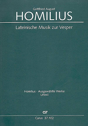 Lateinische Musik zur Vesper fr gem Chor a cappella,  Partitur Ausgewhlte Werke Band 2