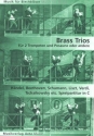 Brass Trios fr 2 Trompeten und Posaune Spielpartitur fr Posaune in C