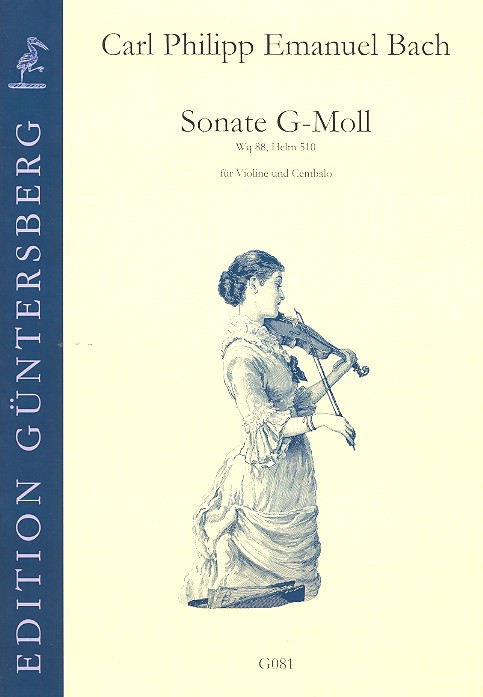 Sonate g-Moll Wq88 Helm510 fr Violine und Cembalo