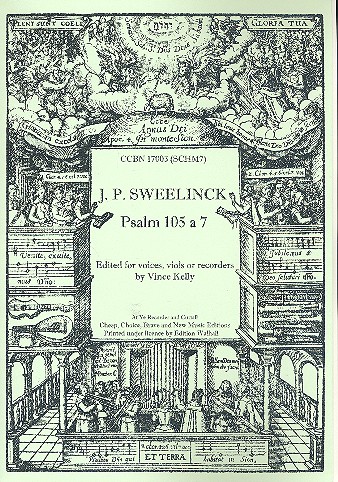 Psalm 105 a 7 for 7 voices, viols or recorders,  score and parts
