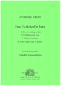 4 cantatas for bass and bc
