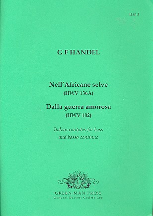 2 Italian cantatas  for bass and bc