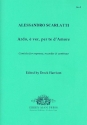 Ardo, e ver, per te d'Amore for soprano, recorder and continuo score and parts