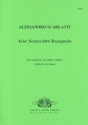 Aria Sconsolato Rusignolo for soprano, recorder, violin, viola and bc,  parts