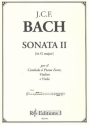Sonata  in G major no.2 per il cembalo (piano forte), violino e viola parti