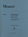 Konzert A-Dur KV488 fr Klavier und Orchester fr 2 Klaviere