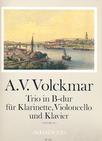 Trio B-Dur fr Klarinette, Violoncello und Klavier Stimmen