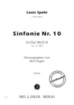 Sinfonie Es-Dur Nr.10 WoO8 fr Orchester Partitur