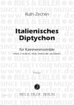 Italienisches Diptychon fr Oboe, 2 Violinen, Viola, Violoncello und Klavier,  Partitur
