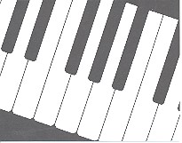 Gru-Karten mit Briefumschlag Tastatur 10x13cm (8 Stk)