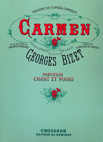 Carmen partition chant et piano (fr) Meilhac, H. et Halevy, L., pome