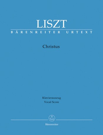 Christus Oratorium fr Soli, gem Chor und Orchester Klavierauszug