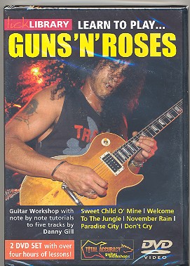 Learn to play Guns'n'Roses 2 DVD-Videos Lick Library