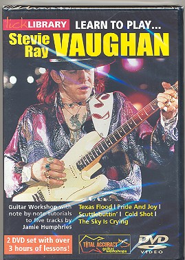 Learn to play Stevie Ray Vaughan DVD-Video (2) Lick Library