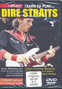 Learn to play Dire Straits DVD-Video (2) Lick Library