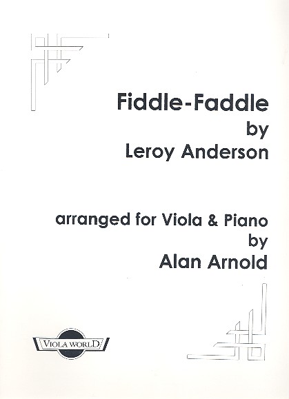 Fiddle-Faddle for viola and piano