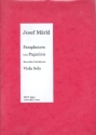 Paraphrasen ber Paganinis Barucaba-Variationen op.14 fr Viola solo