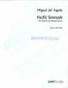 Pacific Serenade for clarinet and string quartet score and parts