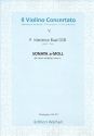 Sonate a-Moll fr Violine und Bc