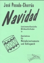 Navidad  fr Melodieinstrumente und Schlagwerk Partitur