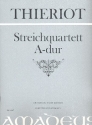 Streichquartett A-Dur Partitur und Stimmen