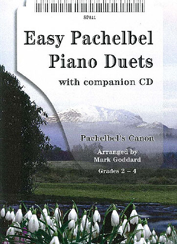 Canon (+CD) for piano 4 hands score