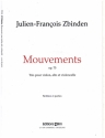 Mouvements op.75 fr Streichtrio, Partitur+Stimmen