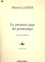 Le premier jour du printemps for 6 percussions, score+parts