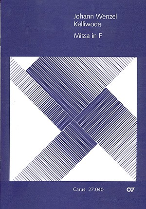 Missa in F WoOVI/3 fr gem Chor a cappella,  Partitur (lat)