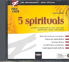 Flexi Choir - 5 Spirituals CD (Gesamt/ Playbacks/Druck-PDFs der Instrumentalstimmen)
