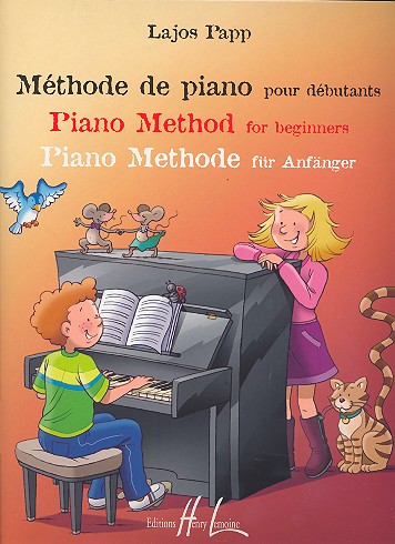 Mthode de piano pour dbutants (fr/en/d)  